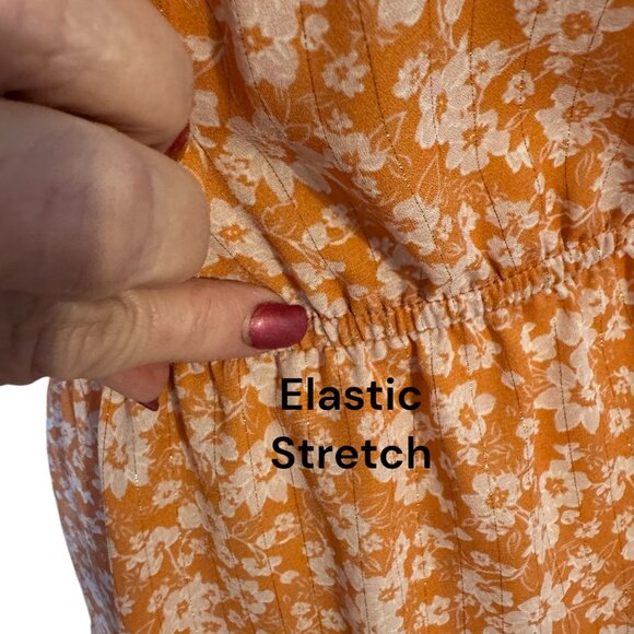 ❤️PERFECT for SPRING/SUMMER  FLORAL TOP  XLARGE - Picture 3 of 8